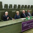 Od prawej: Stanisław Zabłocki, Waldemar Żurek, Małgorzata Gersdorf, Dariusz Zawistowski, Grzegorz Bo