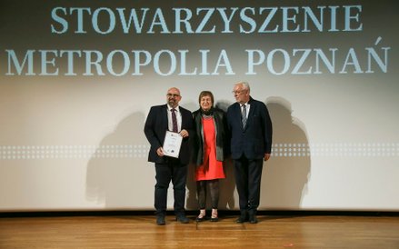 Laureat Nagrody im. Jerzego Regulskiego w kategorii "Idea". Stowarzyszanie Metropolia Poznań