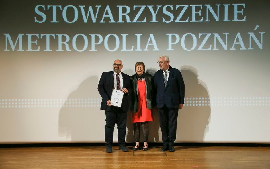 Laureat Nagrody im. Jerzego Regulskiego w kategorii "Idea". Stowarzyszanie Metropolia Poznań