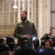 Abu Muhammad al-Dżaulani w meczecie Umajjadów