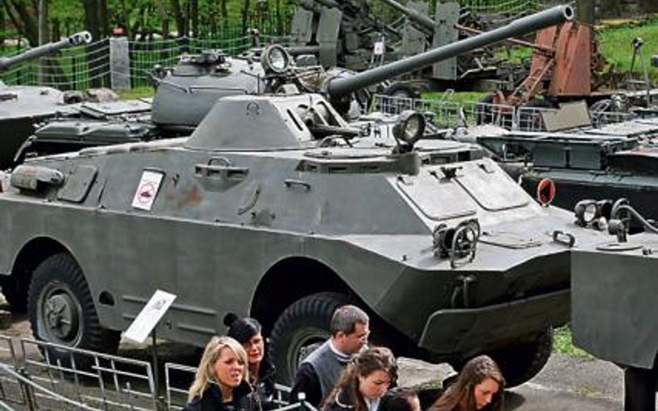 Park sprzętu ciężkiego – wozy bojowe