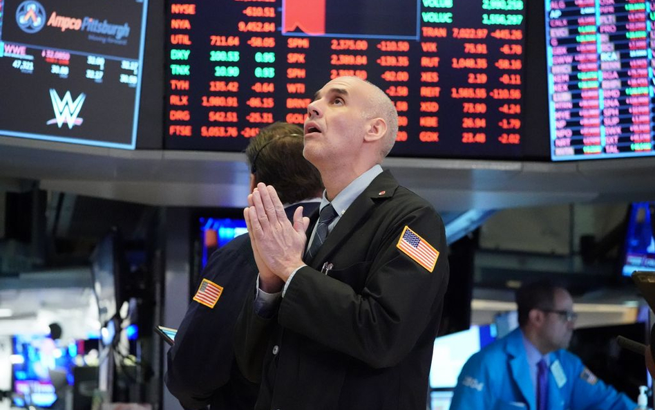 Powrót silnej przeceny na Wall Street