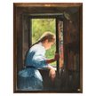 Anna Bilińska „W oknie”, 1890