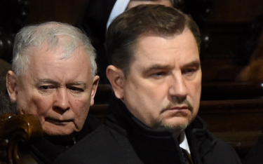 Jarosław Kaczyński i Piotr Duda