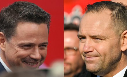 Rafał Trzaskowski i Karol Nawrocki