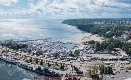 Gdynia srebrzysta jak fale
