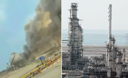 Irańskie drony zaatakowały największą rafinerię w Arabii Saudyjskiej