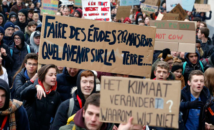 Belgia: Uczniowie opuszczają szkoły. Chcą walki ze zmianami klimatu