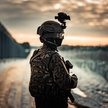 Żołnierz Wojska Polskiego na granicy