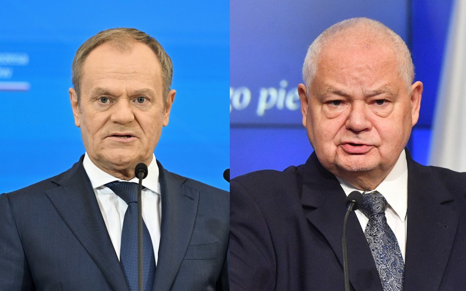 Premier Donald Tusk, Prezes NBP Adam Glapiński