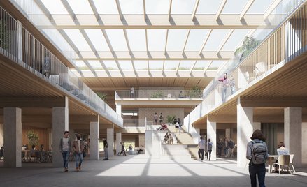 Projekt zakłada, że nowy obiekt stosunkowo niskim kosztem finansowym i ekologicznym będzie można dop