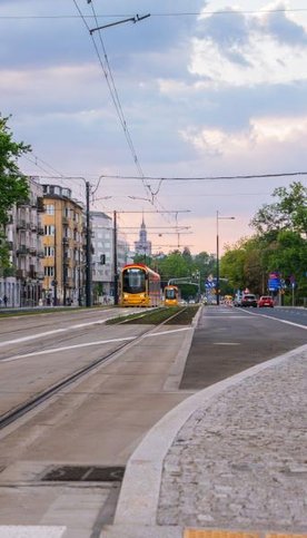 Na trasie z Wilanowa autobusy wjadą na torowisko tramwajowe na Dolnym Mokotowie