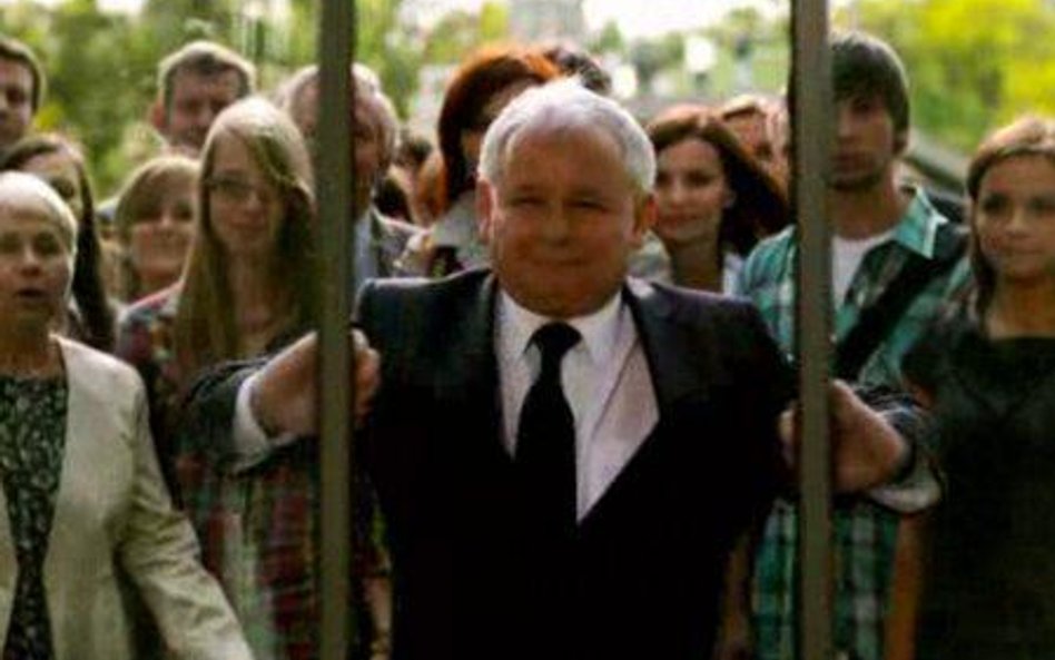 W spocie występuje prezes partii Jarosław Kaczyński