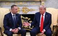 Karol Nawrocki i Donald Trump