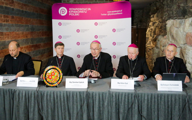 Konferencja prasowa po zakończeniu zebrania plenarnego Konferencji Episkopatu Polski, Lidzbark Warmi