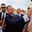 Prezydent RP Karol Nawrocki podczas wizyty w Kaliszu