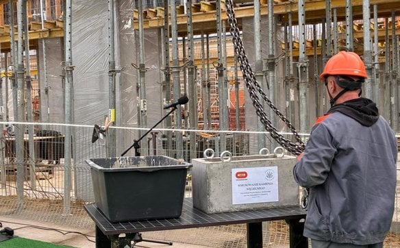 Wydarzenie było symboliczną inauguracją budowy gmachu, która trwa od listopada 2024 roku