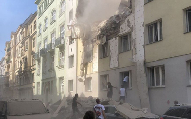 Potężny wybuch gazu w Wiedniu. Są ranni