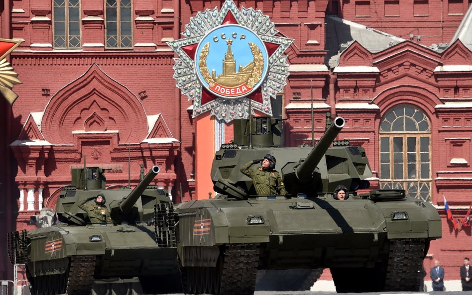 Parada wojskowa w Moskwie