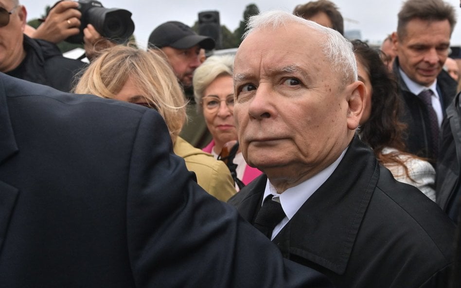 Prezes PiS Jarosław Kaczyński