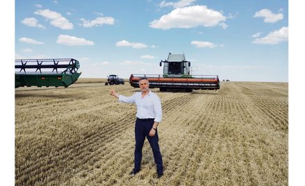 Firma, którą zarządza na Ukrainie Wiktor Bykow, gospodaruje na ok. 25 tys. hektarów. On sam mówi, że