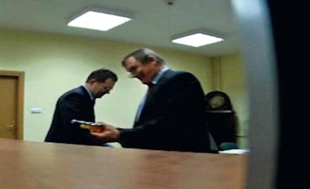 Władysław Łukasik i Władysław Serafin rozmawiają o interesach ludzi związanych z PSL