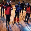 Nocne bieganie na nartach po Lesie Kabackim odbyło się w ostatnią środę