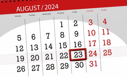 Wydarzy się dziś. Kalendarium wydarzeń na rynkach w dniu 23.08.2024