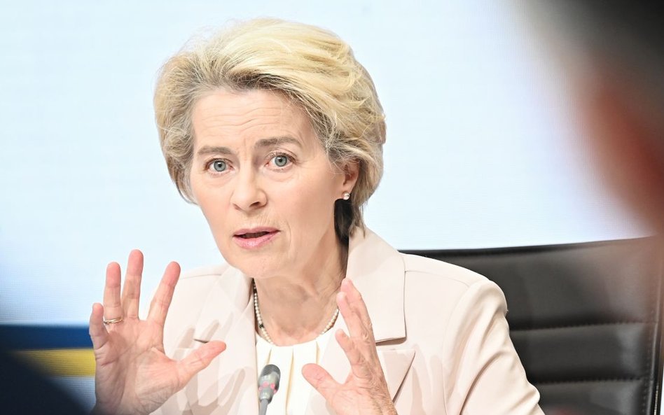 Ursula von der Leyen, przewodnicząca Komisji Europejskiej