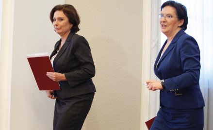 Małgorzata Kidawa-Błońska i Ewa Kopacz