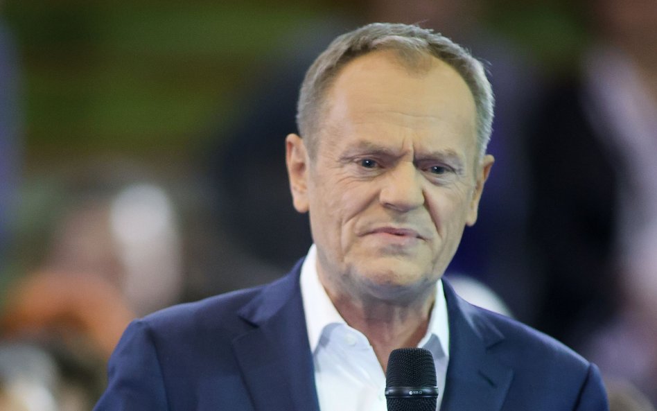 Przewodniczący Platformy Obywatelskiej Donald Tusk