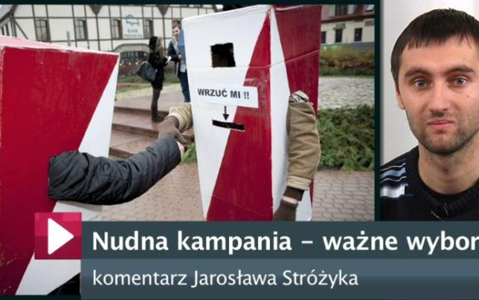Nudna kampania - ważne wybory samorządowe