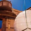 Montaż 1,5-tonowej kopuły obserwatorium nastąpił pod koniec grudnia.