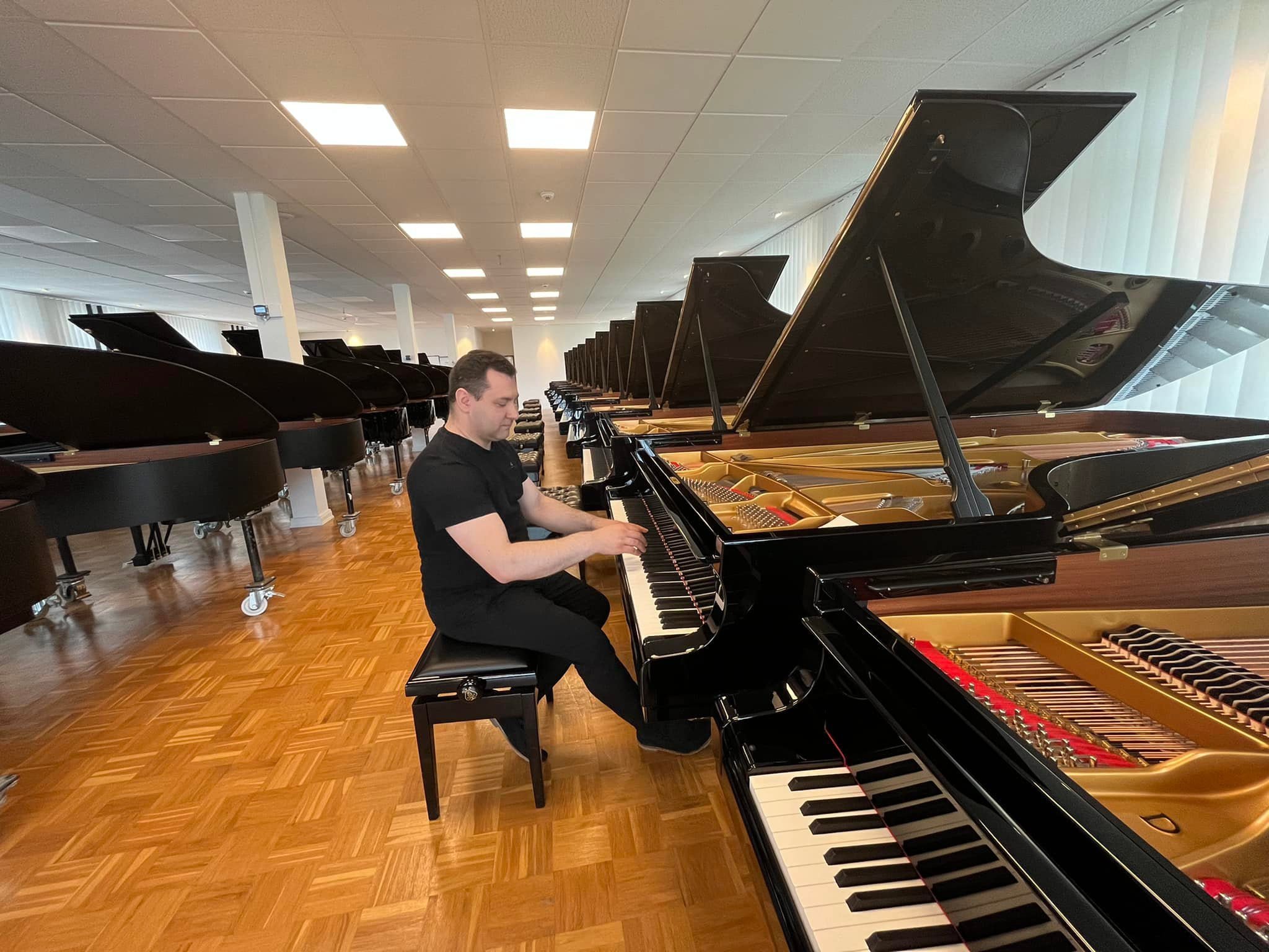 Poeta fortepianu z drugiego planu