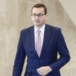 Pracę premiera Morawieckiego (z lewej) dobrze ocenia 42 proc. ankietowanych. To najwyższa ocena w ca