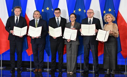 Wybrani przez Sejm na sędziów Trybunału Konstytucyjnego, od lewej: Maciej Taborowski, Dariusz Szoste