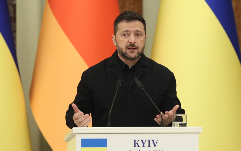 Prezydent Ukrainy Wołodymyr Zełenski