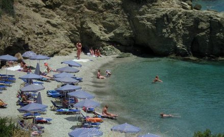 Agia Pelagia, plaża nad Morzem Kreteńskim