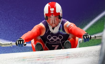 Mateusz Sochowicz podczas oficjalnego treningu olimpijskiego