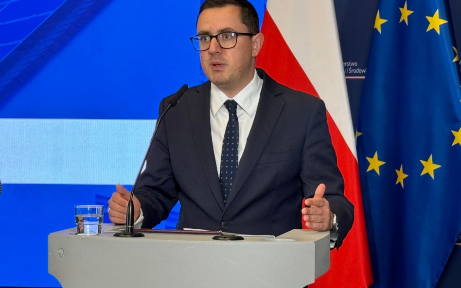 Minister energii Miłosz Motyka