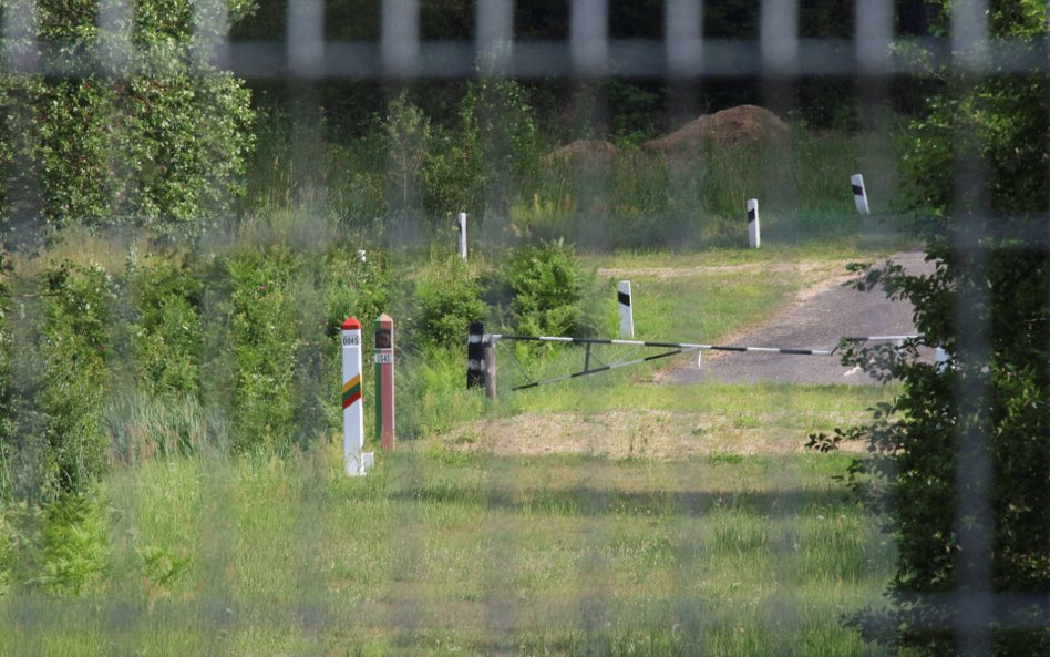 Granica między Litwą a Białorusią