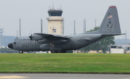 Amerykański samolot transportowy Lockheed Martin C-130H Hercules