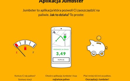 Aplikacja sieciowa, która umożliwia kierowcom i firmom kupowanie tańszego paliwa online. Pozwala to 
