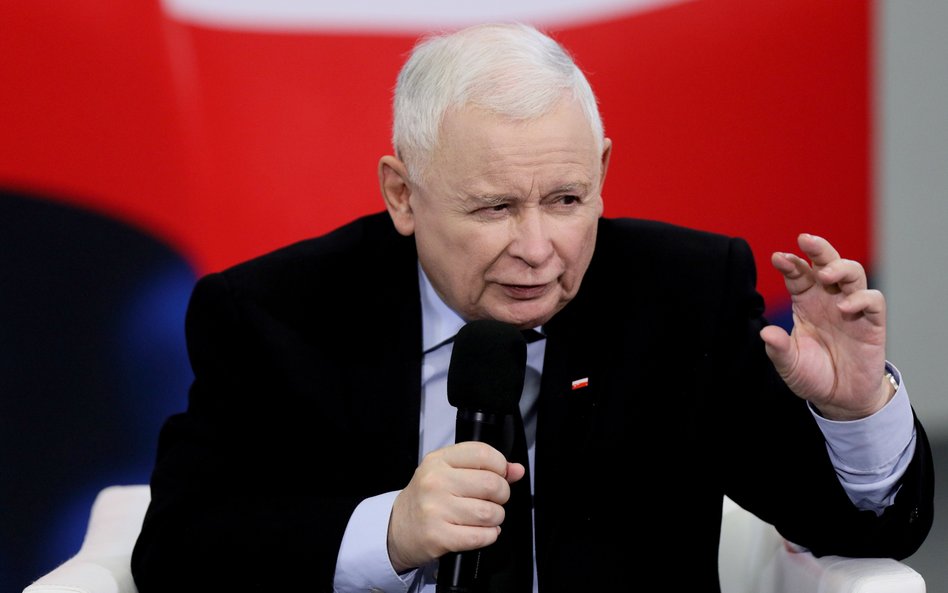 Jarosław Kaczyński w Bielsku-Białej podkreślał, że politycy PiS nie powinni głosić idei skrajnych.