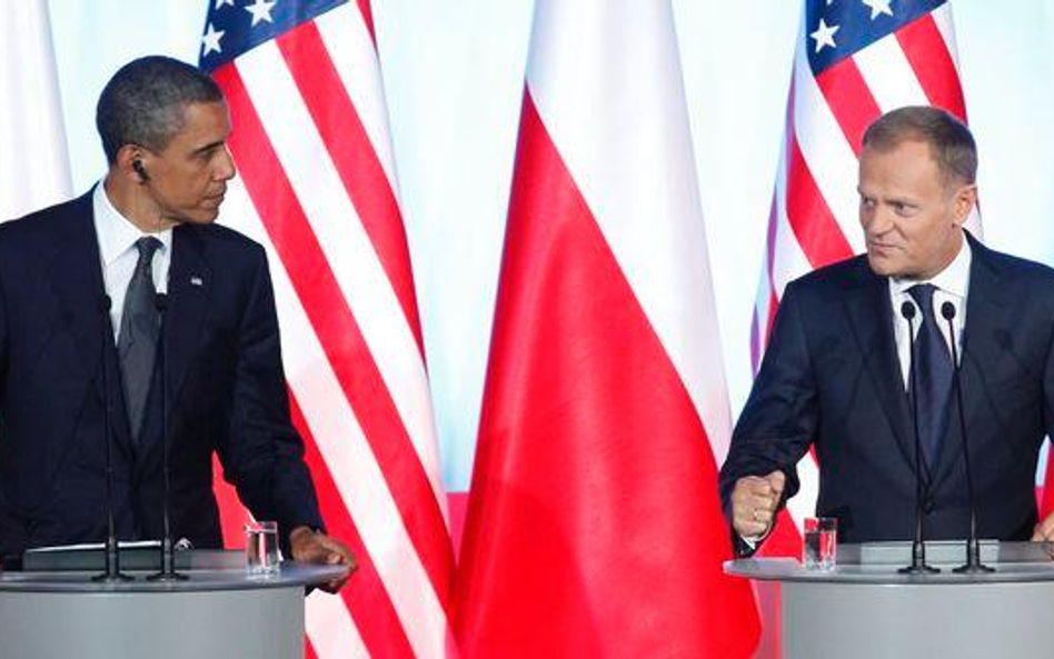 Barack Obama i Donald Tusk