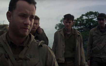 "Szeregowiec Ryan", reżyseria: Steven Spielberg, produkcja: USA, 1998 r.