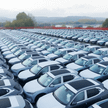 Geely EX5 w porcie w Bristolu