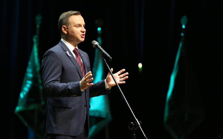 Prezydent Andrzej Duda