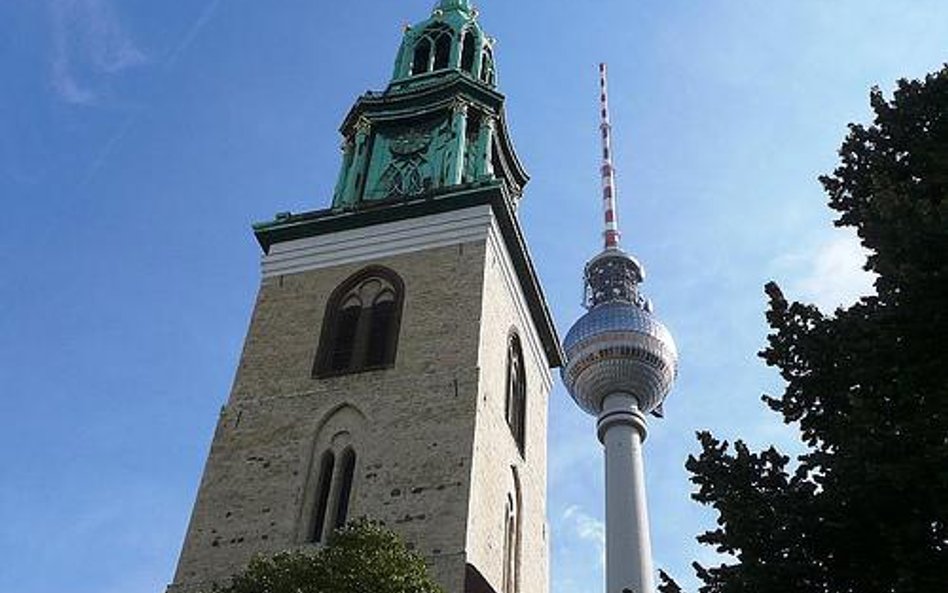 Wieża Kościoła Mariackiego w Berlinie