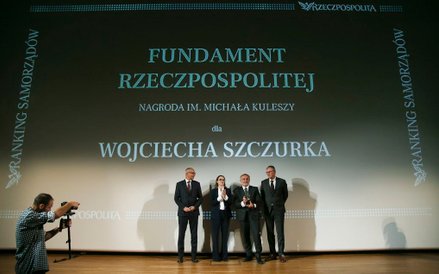 Wojciech Szczurek, prezydent Gdyni. Laureat wyróżnienia Fundament Rzeczpospolitej Nagroda im. Michał
